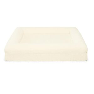 Dazy Dog Cover For Orthopeadic Dog Bed Boucle Ivory