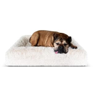 Dazy Dog Cover For Orthopeadic Dog Bed Shag Cream