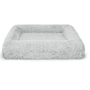 Dazy Dog Cover For Orthopeadic Dog Bed Shag Grey