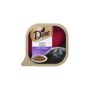 Dine Classic Collection Slices With Tender Turkey Wet Cat Food 85gm 7 Pack
