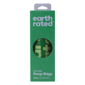 Earth Rated 300 Dog Poop Bags On Large Single Role - Lavender Scented 1 Pack