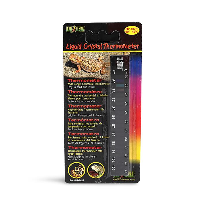 Exo Terra Horizontal Liquid Crystal Thermometer