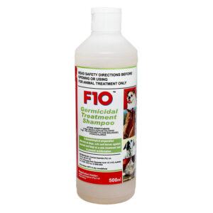 F10 Germicidal Treatment Shampoo For Dogs, Cats And Horses 500 Ml