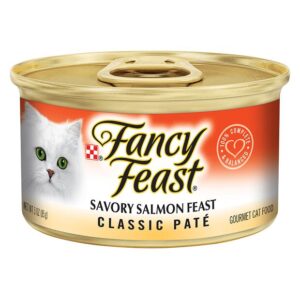 Fancy Feast Savoury Salmon Pate Wet Cat Food