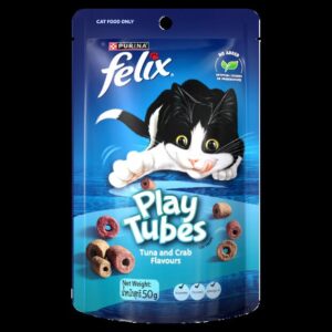Felix Play Tubes Tuna And Crab Cat Treats