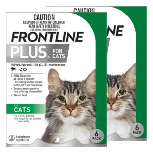 Frontline Plus For Cats 12 Pipettes