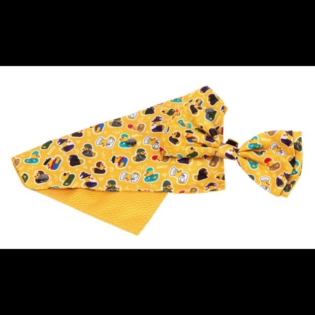 Fuzzyard Dog Bowtie And Bandana What The Duck