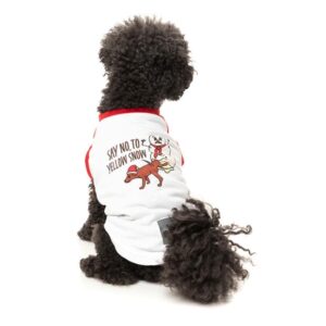 Fuzzyard T Shirt Say No To Yellow Snow