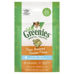 Greenies Cat Treats Dental Oven Roasted Chicken Flavour