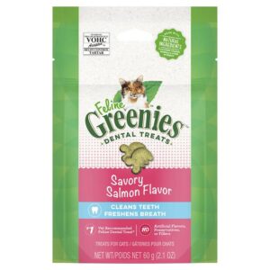 Greenies Cat Treats Dental Savoury Salmon Flavour