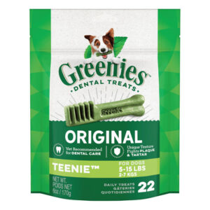 Greenies Original Dental Dog Treats Teenie 2 - 7kg 170 Gm