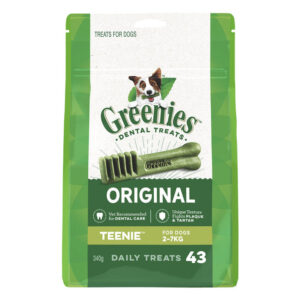 Greenies Original Dental Dog Treats Teenie 2 - 7kg 340 Gm