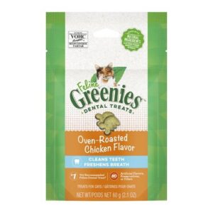 Greenies Oven Roasted Chicken Dental Treats 60g