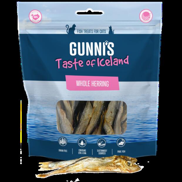Gunnis Whole Herring Cat Treats
