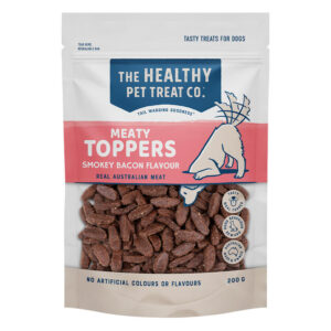 Healthy Pet Treat Co Meaty Toppers Smokey Bacon For Dogs 200 Gm