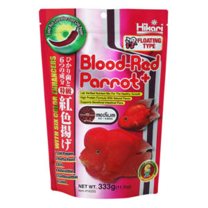 Hikari Blood-Red Parrot+ Six Color Enhancers Fish Food - Medium 333 Gm