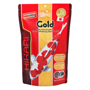 Hikari Gold Daily Use Growth & Color Enhancing Koi Fish Food - Small 500 Gm