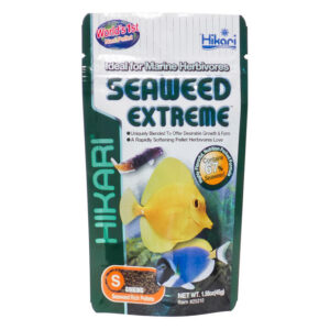 Hikari Seaweed Extreme Marine Herbivores Fish Food - Small Pellets 45 Gm