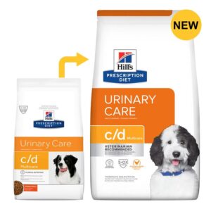 Hill's Prescription Diet C/D Multicare Urinary Care Chicken Flavour Dry Dog Food 3.85 Kg