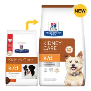 Hill's Prescription Diet K/D Kidney Care With Chicken Dry Dog Food 3.85 Kg