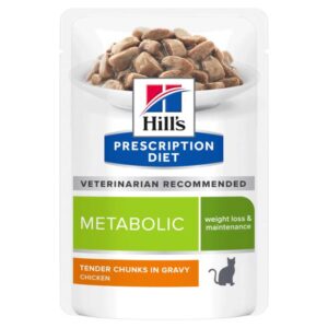 Hills Prescription Diet Metabolic Cat Food Pouches
