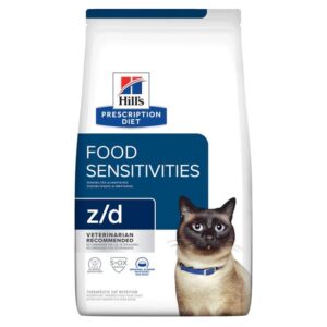 Hills Prescription Diet Zd Skin Food Sensitivities Original Flavour Dry Cat Food