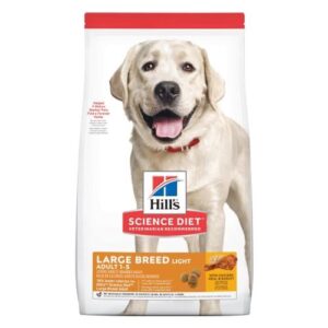 Hills Science Diet Adult Large Breed Light Dry Dog Food 12kg