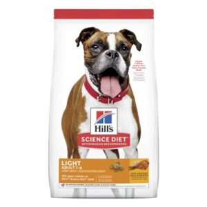 Hills Science Diet Adult Light Dry Dog Food 12kg