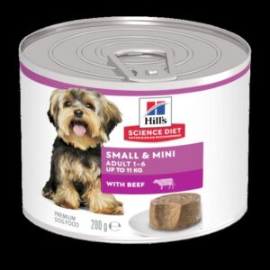 Hills Science Diet Adult Small And Mini Beef Canned Dog Food
