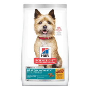 Hill's Science Diet Healthy Mobility Small Bites Adult Chicken Meal, Brown Rice & Barley Recipe Dry Dog Food 7.03 Kg