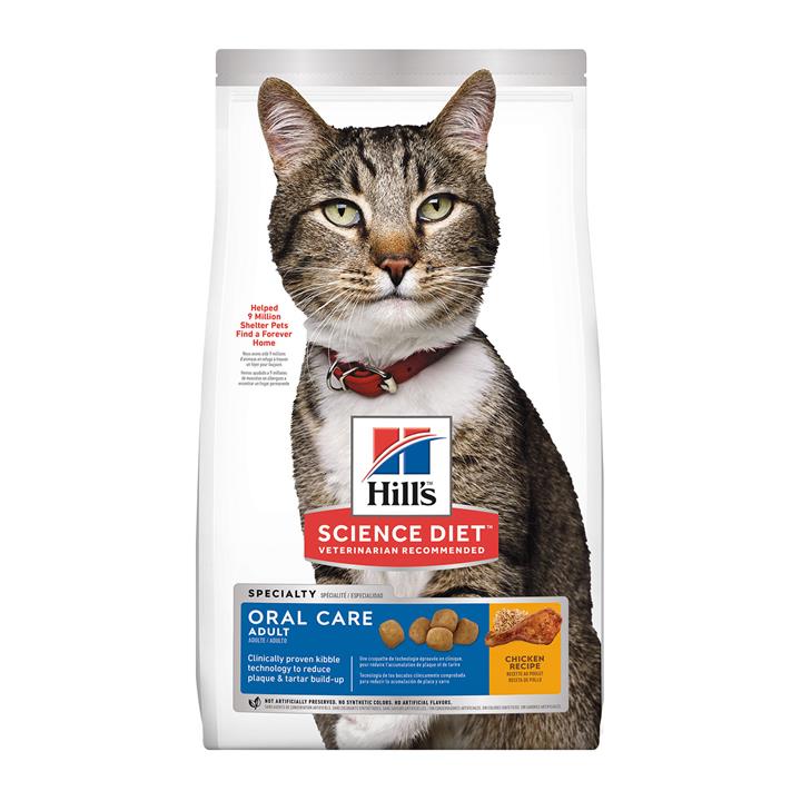 Hill's Science Diet Oral Care Adult Chicken Recipe Dry Cat Food 4 Kg