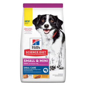 Hill's Science Diet Small & Mini Adult Oral Care Chicken, Rice & Barley Recipe Dry Dog Food 1.81 Kg