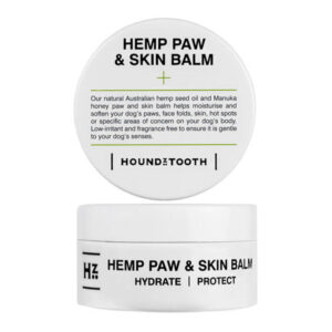 Houndztooth Hemp Paw & Skin Balm For Dogs 50 Gm