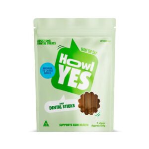 Howl Yes Dental Sticks Medium Large Dog Treats