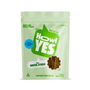 Howl Yes Dental Sticks Small Medium Dog Treats