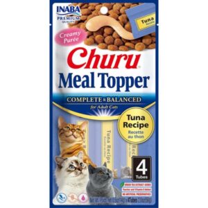 Inaba Churu Complete And Balanced Meal Topper Tuna Recipe Cat