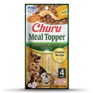 Inaba Churu Meal Topper Chicken Recipe For Adult Dogs 4 Tubes