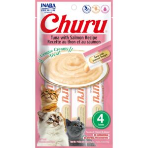 Inaba Churu Tuna With Salmon Recipe Cat Treat