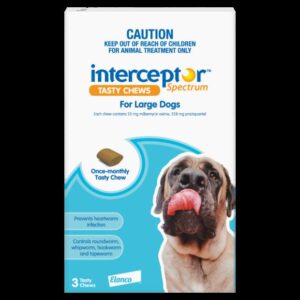 Interceptor Spectrum Chews Large Blue