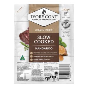 Ivory Coat Slow Cooked Meal Kangaroo Grain Free Frozen Dog Food