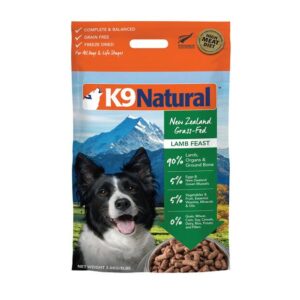 K9 Natural Lamb Feast Grain Free Freeze Dried Dog Food