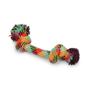Kazoo Braided Rope Knot Bone Dog Toy