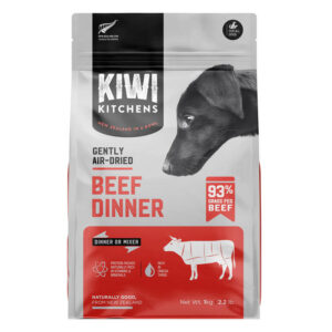 Kiwi Kitchens Air Dried Beef Dinner Dry Dog Food 1 Kg