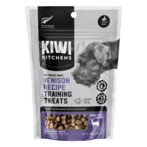 Kiwi Kitchens Raw Freeze Dried Venison Recipe Training Dog Treats 30 Gm
