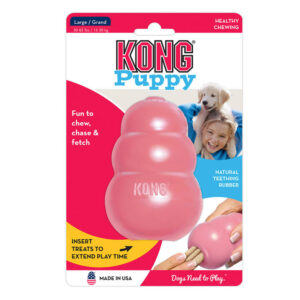 Kong Puppy Rubber Toy For Dogs 1 X Large