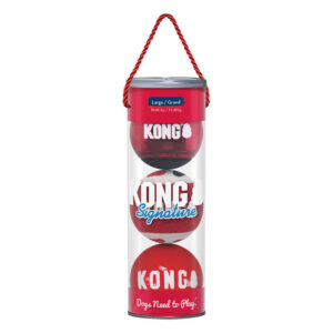 Kong Signature Fetching Toy For Dogs - Assorted Balls 3 X Large