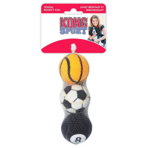 Kong Sport Balls Toy For Dogs 3 X Medium