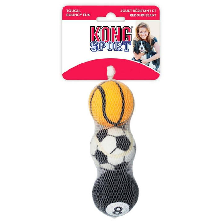 Kong Sport Balls Toy For Dogs 3 X Medium