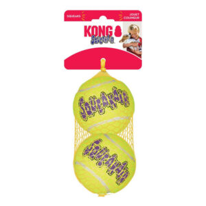 Kong Squeakair Nonabrasive Felt Squeaker Balls Toy For Dogs 24 X Large