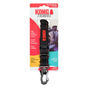 Kong Travel Deluxe Swivel Tether For Dogs 1 Pack